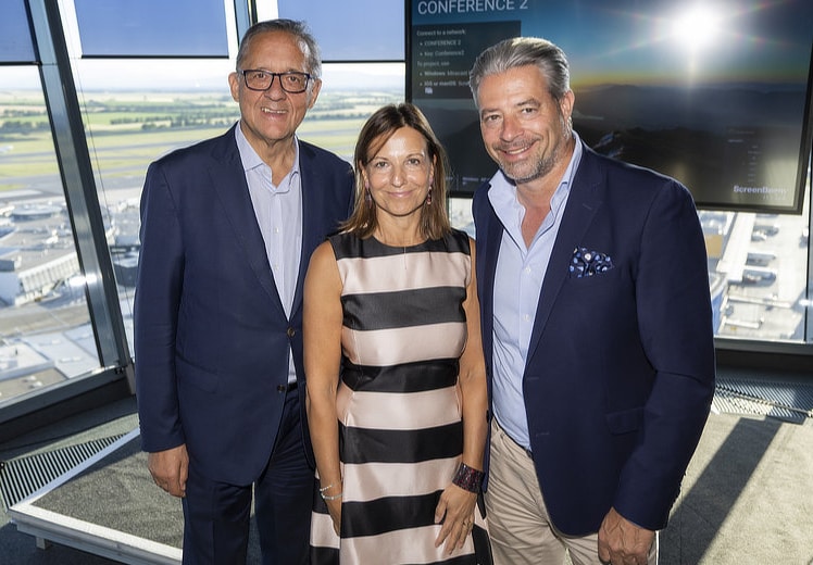 Sky Cocktail gewährte Einblicke in Zukunftspläne des Flughafen Wien