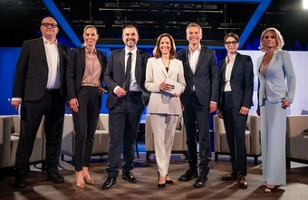 Die sechs ORF-Spitzenkandidaten im doppelten Schlagabtausch