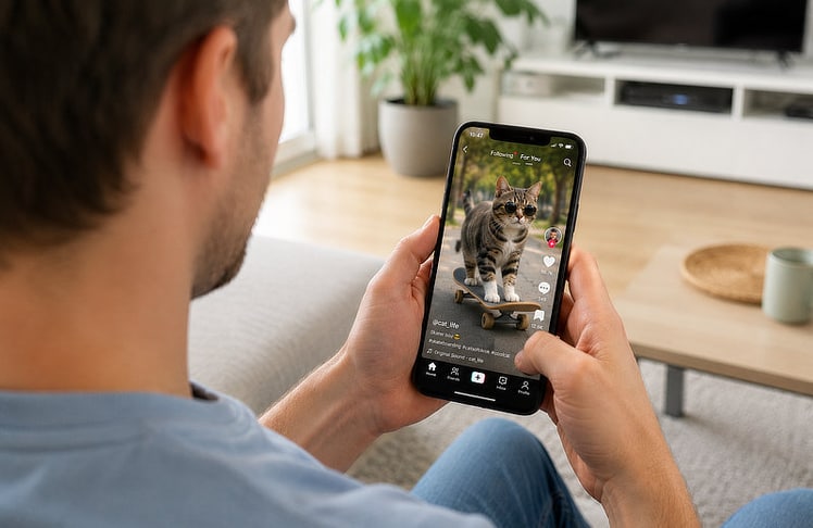 Die Flut an KI-generierten Bildern und Videos wächst rasant – vielen Nutzer:innen fällt es zunehmend schwer, deren Echtheit einzuschätzen. (Symbolbild) © KI-generiert mit ChatGPT von OpenAI