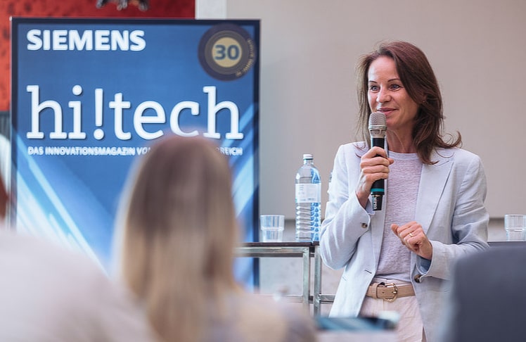 Die Eröffnungskeynote hielt Patricia Neumann (CEO, Siemens AG Österreich).