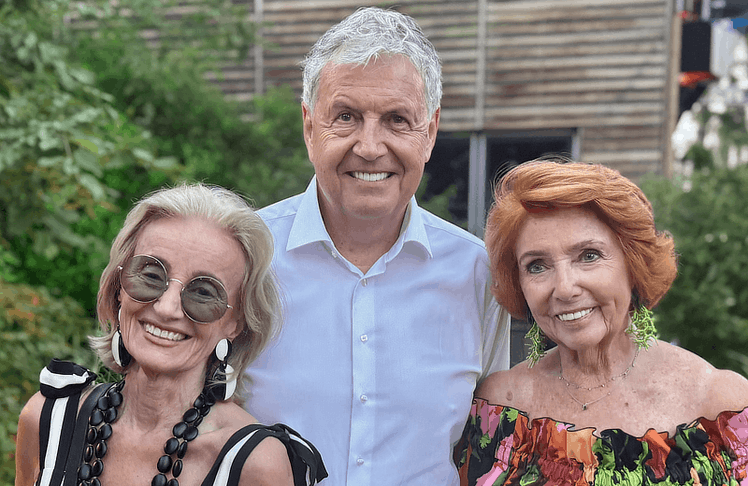 V.l.n.r.: Unternehmerin Elisabeth Gürtler, Präsident von Warner Bros. Discovery Gerhard Zeiler und Ingrid Klingohr © LEADERSNET