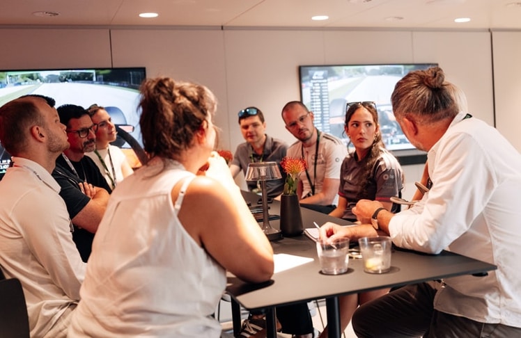 Audi Österreich veranstaltete im Rahmen des Spielberg-Grand-Prix mit der heimischen Nachwuchshoffnung einen Round Table.
