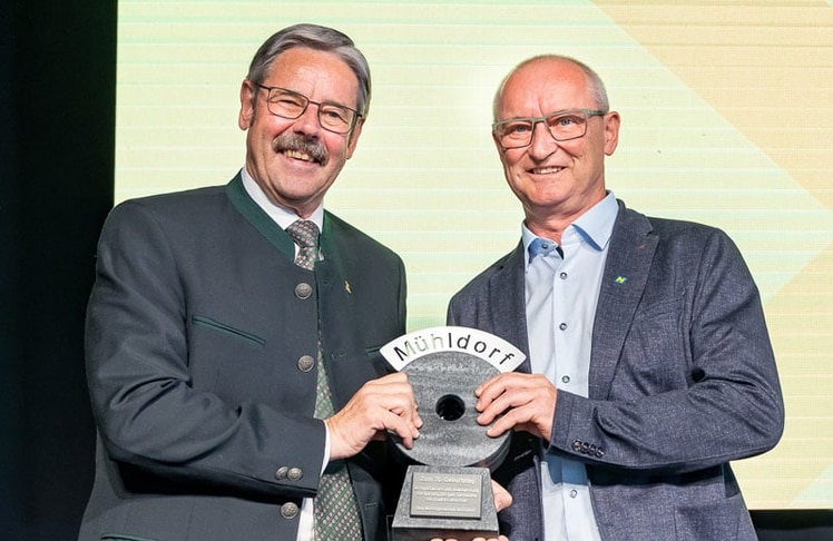 Erwin Hameseder und der Mühldorfer Bürgermeister Roland Berger © LEADERSNET/C. Mikes