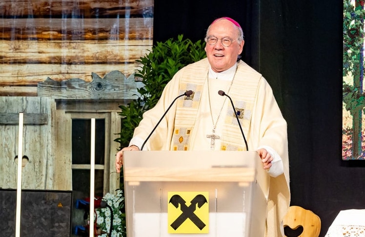 Diözesanbischof Alois Schwarz beim Dankgottesdienst © LEADERSNET/C. Mikes