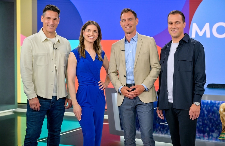 V.l.n.r.: Helge Payer, Kristina Inhof, Christian Diendorfer und Michael Liendl © ORF/Thomas Ramstorfer