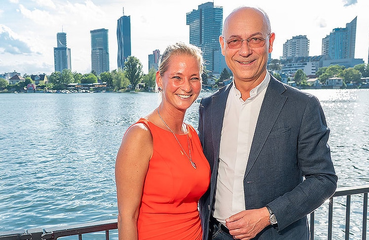 Toni Faber mit Langzeitbegleitung Natalie Nemec. © Andreas Tischler
