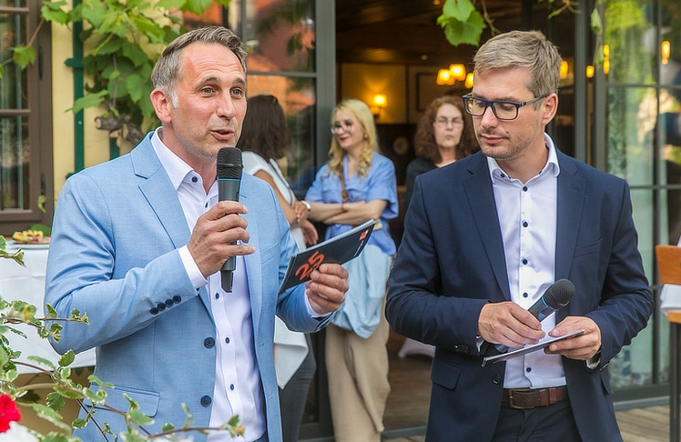 Aramis Glück (links) und Ulrich Hartbauer © LEADERSNET/D. Mikkelsen