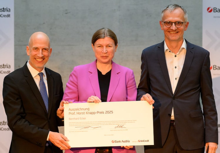 Bernhard Ecker mit Horst Knapp-Preis ausgezeichnet