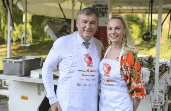 Cooking-Roadshow brachte hochdotierten Spendenscheck für Menschen in Not
