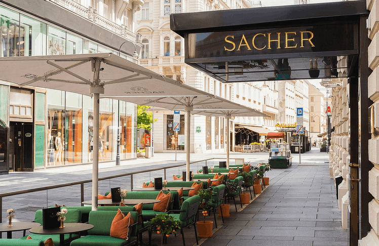 Der Sacher Summer Garden ist wieder zurück.
