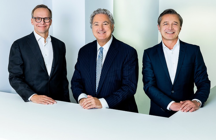 V.l.n.r.: Andreas Bierwirth, Erwin van Lambaart und Martin Škopek © Achim Bieniek