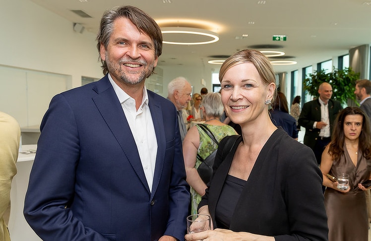 Peter Lehner (Obmann, SVS) und Ulrike Pernack (Vizepräsidentin, Verband der Ersatzkassen e.V. (vdek)).