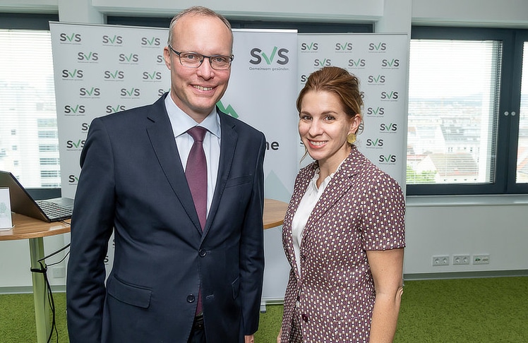 Alexander Biach (Generaldirektor, SVS) und Carmen Jeitler-Cincelli (Abgeordnete zum Nationalrat & Bürgermeisterin, Stadt Baden bei Wien).