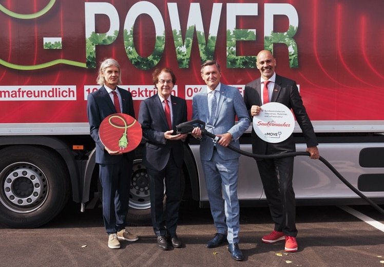 Mehr Power für Wien: Saubermacher baut Ladeinfrastruktur für E-Lkw aus