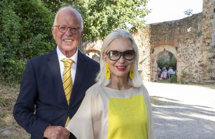 Werner Fasslabend (Bundesminister für Landesverteidigung a.D.) und seine Ehefrau Martina Fasslabend (Initiatorin und geschäftsführende Präsidentin des Österreichischen Kinderschutzpreises "myki")