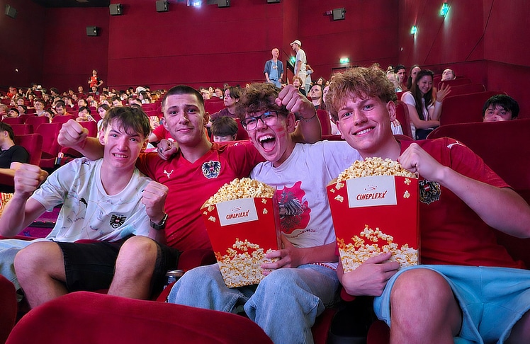 Nachfrage nach WM Public Viewing bleibt bei Cineplexx mit bisher über 19.000 Fans ungebrochen © Cineplexx