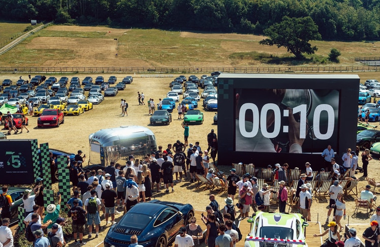 Den Porsche-Fans wurde einiges geboten © Dan Bathie