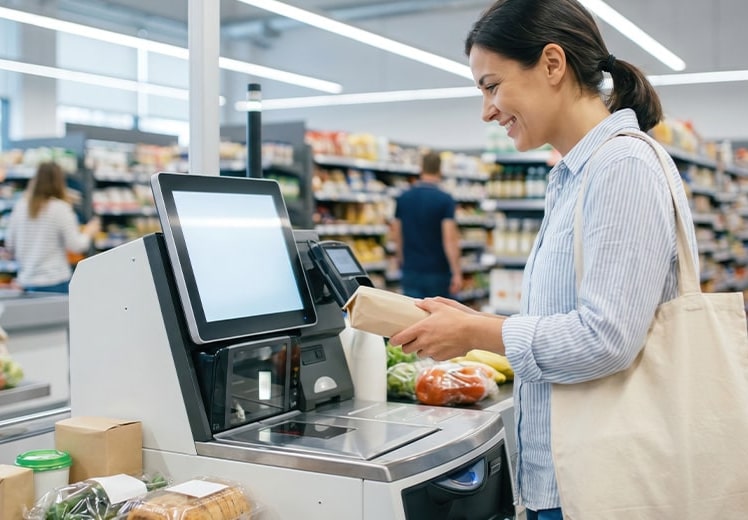 Self-Checkout setzt sich nur langsam durch