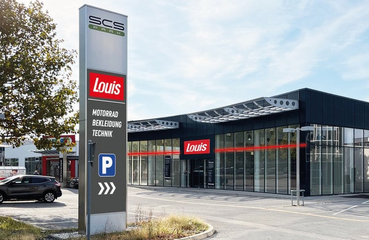 EHL vermittelt neuen Louis-Standort im SCS Park (Fotomontage) © Louis 
