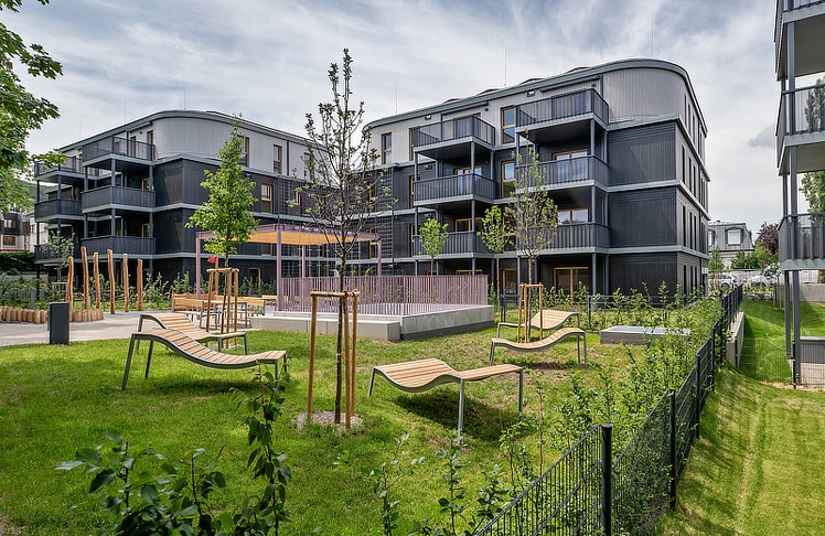 ARE stellt die "Grünen Stadtvillen" in Mödling fertig © Stefan Seelig 