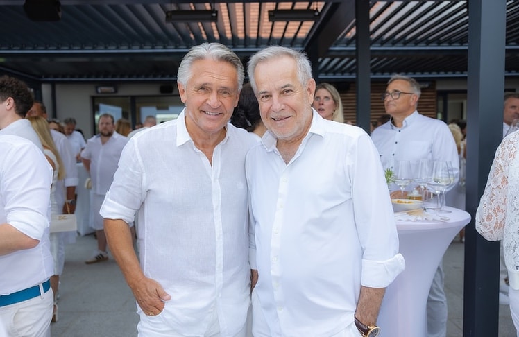 Peter Westenthaler (l.) und Sigi Wolf 