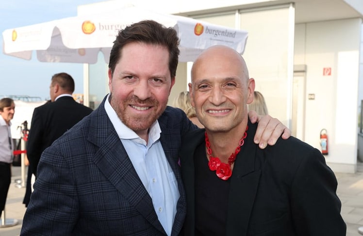 Daniel Serafin (l.) und Drew Sarich