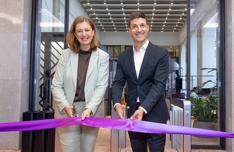 In der Alten Börse Wien gibt es jetzt einen hochmodernen Banking Space