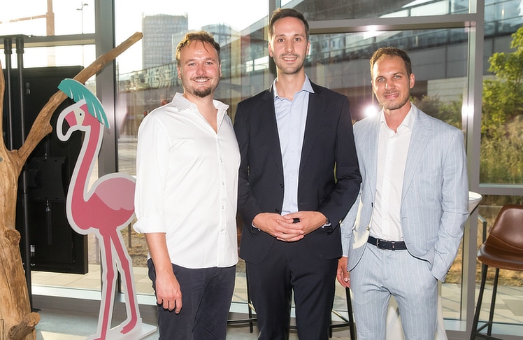 V.l.n.r.: Wolfgang Pernkopf (Director of Sales, monitorwerbung), Sebastian Lanner (Geschäftsführer, monitorwerbung) und Josef Maier (Geschäftsführer, monitorwerbung) © LEADERSNET/D. Mikkelsen