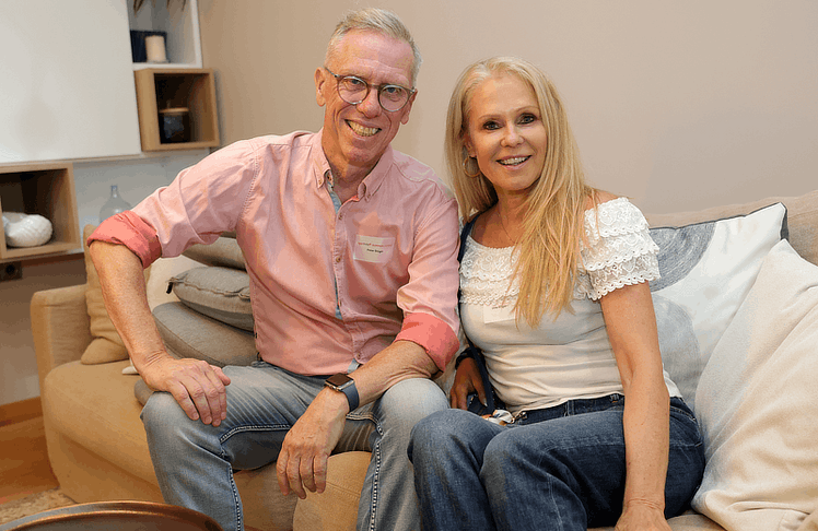 Peter Stöger und Ulrike Kriegler