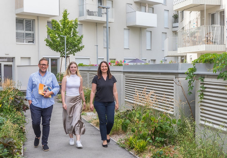 Mischek präsentiert fertiggestelltes Wohnprojekt in Wien-Floridsdorf
