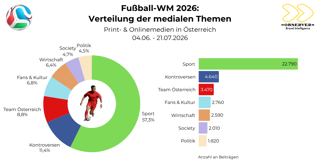 GRAFIK Verteilung der medialen Themen