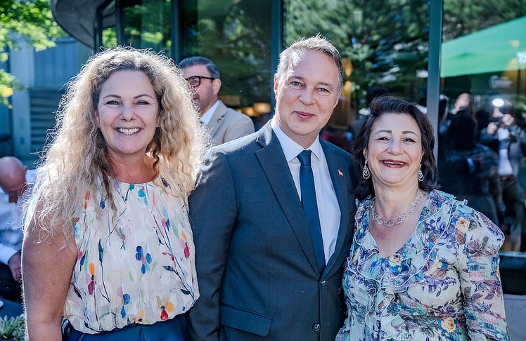 V.l.n.r.: Judith Knabl, Andreas Babler und Veronica Kaup-Hasler. © LEADERSNET / A. Rieck