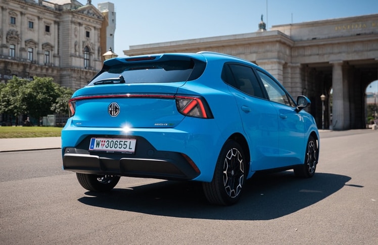 Der seit Juli erhältliche MG4 EV Urban soll die Verkaufszahlen weiter antreiben. © Vitera Productions