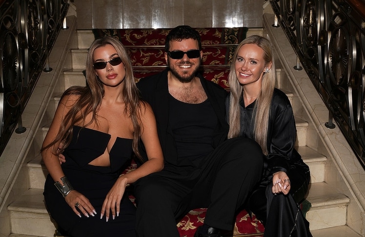 V.l.n.r.: Model Nadine Mirada, Fotograf Stefan Kokovic und "Die Fee"-Agentur-Gründerin Lilly Kondratenko
