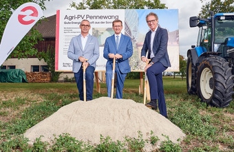 Energie AG startet Bau ihrer größten Agri-PV-Anlage
