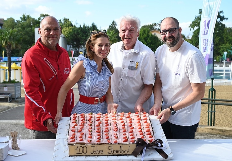 Ein Jahrhundert Strandbad Baden brachte Emotionen, Sport und Party