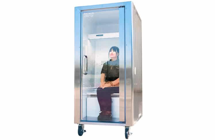 Bereits nach fünf Minuten in der "Do Hiemon Box" soll man sich laut Hersteller deutlich besser fühlen.