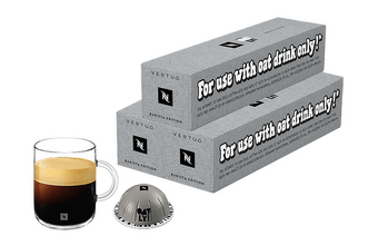 Nespresso und Oatly starten pflanzliche Eiskaffee-Kooperation