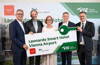 Am Flughafen Wien wurde das größte Hotel Niederösterreichs eröffnet
