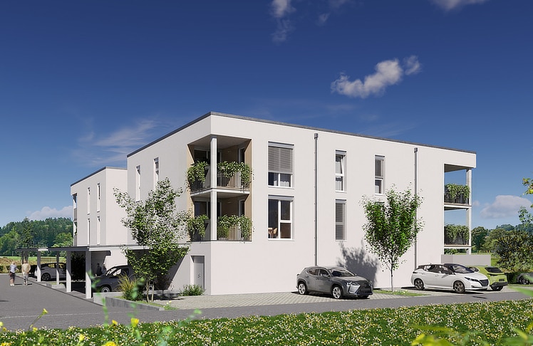 Spatenstich für neues Wohnprojekt in St. Marein bei Graz © p-run studio