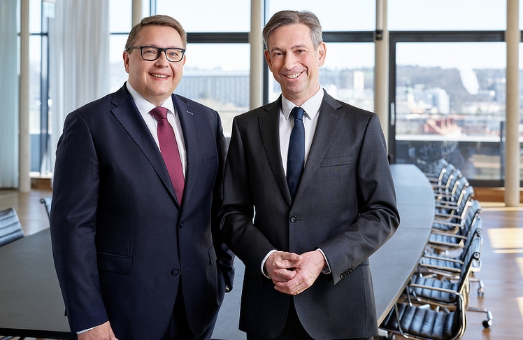 Martin Graf (links) und Werner Ressi © Energie Steiermark/Alex Krischner
