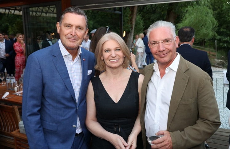 Peter Hanke, Annette Mann und Paul Leitenmüller