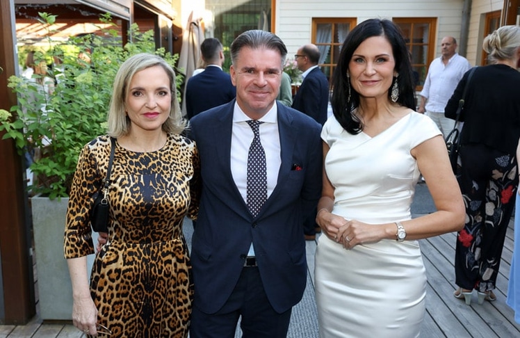 Rebekka Salzer, Gerald Grünberger und Silvia Grünberger
