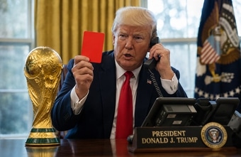 Trump intervenierte wegen Roter Karte bei FIFA