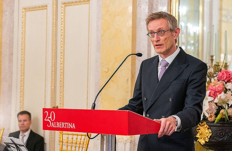 Albertina-Generaldirektor Ralph Gleis bei seiner Ansprache.