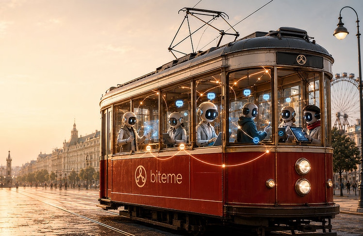 Wie bei der echten Bim geht es auch bei KI darum, einzelne Stationen sinnvoll zu verbinden und den Prozess in Bewegung zu halten. (Symbolbild) © KI-generiert mit ChatGPT von OpenAI
