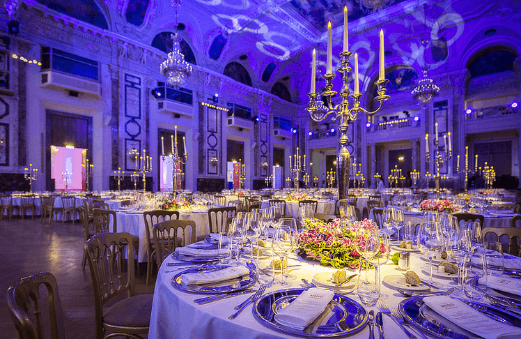 Die Hofburg Vienna umfasst 35 flexible gestaltbare Räume. © Motto Catering