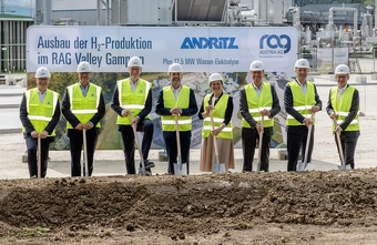 Startschuss für Österreichs größte Anlage für grünen Wasserstoff