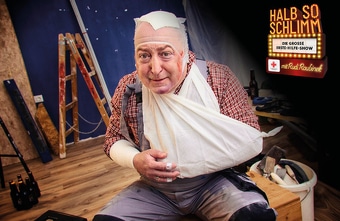 Rudi Roubinek und Rotes Kreuz machen Erste Hilfe zur Bühnenshow