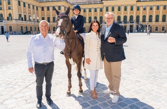 Longines Global Champions Tour bringt Kinder und Pferde zusammen